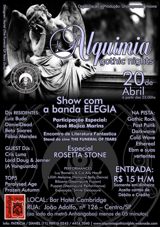 Cartaz do evento Show Elegia