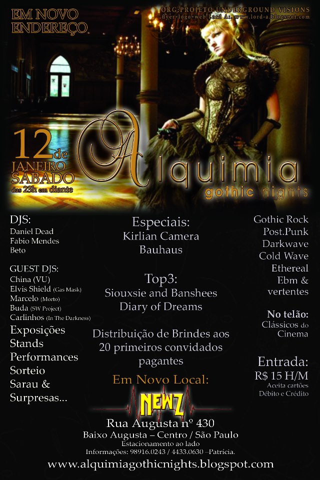 Cartaz do evento Edição Janeiro 2013