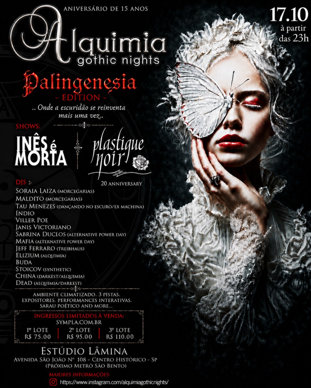 Cartaz do evento Palingenesia Edition